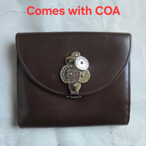 Bvlgari Authentic Cicladi Bifold Wallet